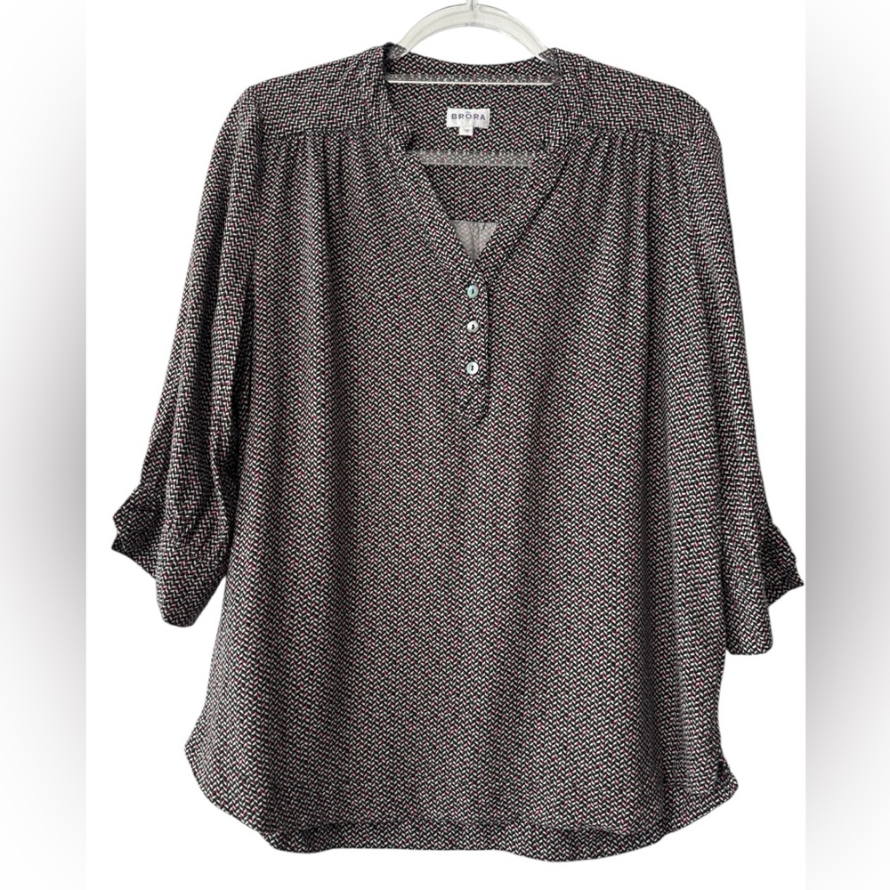 Brora Patterned Blouse
